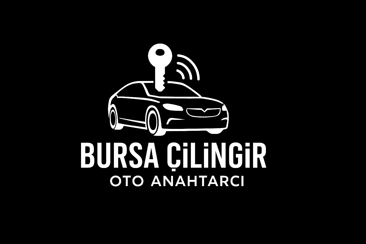 Bursa Çilingir Oto Anahtar Logosu – Araç Anahtarı ve Mobil Servis